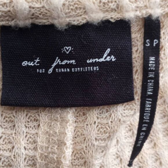 URBAN OUTFITTERS THERMAL BEIGE BLOUSE SZ.S EUC. - Picture 8 of 11